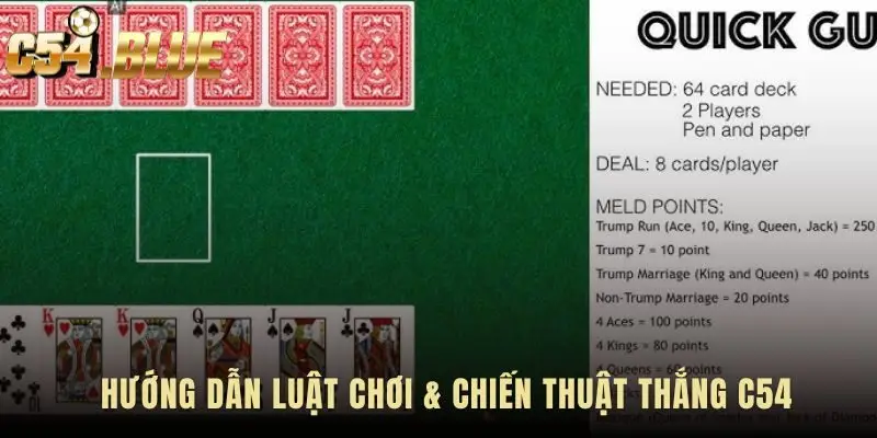 Bezique Sequence 250 Points yêu cầu thắng trick và kiểm soát bài